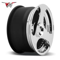 Rines Forjados 5x112 5x120 para Autos de Carreras, Rines Cromados para Porsche, Dodge Ram, Charger, Challenger, Durango