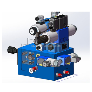 Collecteur de direction automatique bloc de soupapes hydrauliques utilisé pour le tracteur moissonneuse - Product Image 1