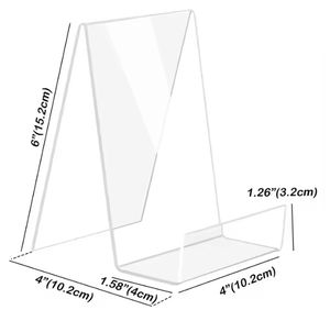 Fabricant de livres en acrylique Support pour tablette Lucite Porte-revues <span class=keywords><strong>Chevalet</strong></span> de livres en acrylique pour affichage Livre Cahier de <span class=keywords><strong>partitions</strong></span> - Product Image 2