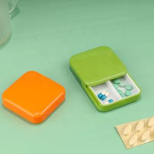Icen B111 Portable Pill Box Waterproof Weekly Travel Pill <b>Cases</b> Detachable Portable Pill Organizer Stylish Plastic New Opp <b>Bag</b> - Product Image 2