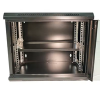 Armoire de serveur murale 9U de 19 pouces pour Internet, étanche, pour centre de données extérieur, CCTV, réseau