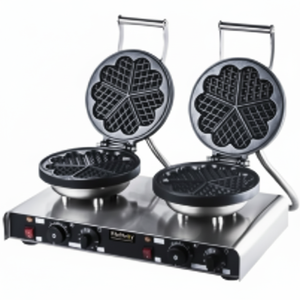 Kitchbox-Gaufrier à fleurs industriel et commercial (lot de 2) - Product Image 1