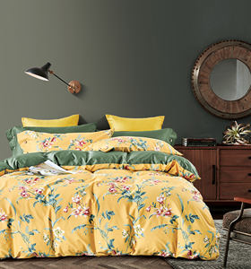 カスタムコットン寝具セットコットンサテンベッドシーツキルトカバーセット - Product Image 2