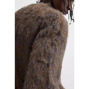 Manteau pull en tricot <span class=keywords><strong>mohair</strong></span> classique grande taille pour hommes tenues chaudes officielles automne hiver pour le printemps - Product Image 3