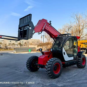 Chariot élévateur tout-terrain diesel multifonctionnel pour ferme, 3,5t, 4t, 5t, 6 tonnes, <span class=keywords><strong>4</strong></span> roues motrices, tout-terrain, avec <span class=keywords><strong>godet</strong></span> basculant - Product Image 6