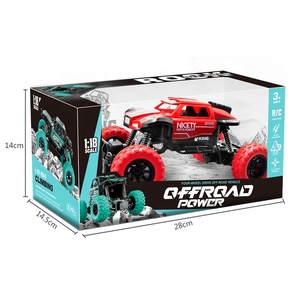 Mobil <span class=keywords><strong>RC</strong></span> Kendaraan Off Road 4x4 1/18 2.4G dengan Bodi Plastik, Mainan Mobil Remote Control untuk Mendaki Batu - Product Image 4