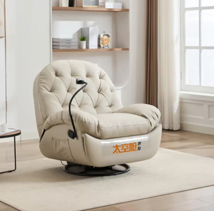 Hot bán giải trí thư giãn người lớn ngồi có thể ngả ghế 360 ° xoay tàu lượn ngả ghế với người giữ điện thoại - Product Image 4