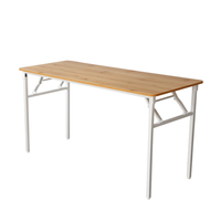 Modernes Design Rechteck Holz Klapptische zum Essen Krankenhaus Bankett Hochzeit Hotel Hergestellt für Außen halle Veranstaltungen