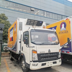 Camión de Transporte de Pollitos de un Día HOWO RHD, Vehículo de Transporte Termostático para Cría de Pollitos - Product Image 1