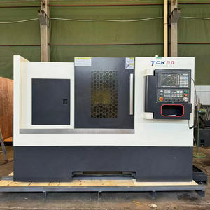 Torno <span class=keywords><strong>CNC</strong></span> de Bancada Inclinada de Servicio Mediano TCK40 con Sistema <span class=keywords><strong>CNC</strong></span> Syntec, Mecanizado de Alta Precisión de 3 Ejes - Product Image 2