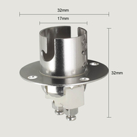 Douille de lampe en laiton SBC S25 BA15d BAY15d BA15s 1156 1157, support de fixation B15, douille de lampe