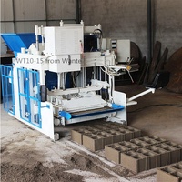 Machine à blocs creux en béton WT10-15 automatique Machine de fabrication de briques de ciment pour la ponte des œufs