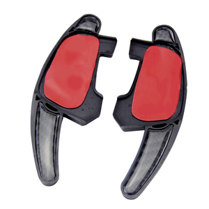 Palettes de changement de vitesse au volant ABS noires style racing pour Volkswagen Golf GTI - Product Image 1