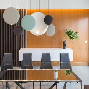 Cosmos Combinaison Pendentif Lumière Résine Disque Planète Cluster Moderne Minimal Lampe Suspendue Table À Manger Hôtel Hall Projet Personnalisé - Product Image 2