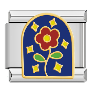 행복 도매 이탈리아 매력 팔찌 꽃 고양이 스테인레스 스틸 링크 팔찌 DIY 만들기 보석 DJ1747 - Product Image 3