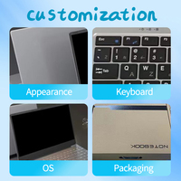Nouveau 14 pouces ordinateur portable bureau réseau fenêtre 11 russe anglais clavier Intel 8GB + 512GB SSD mémoire OEM