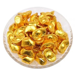 Chocolate Compuesto Dorado Dulce y Crujiente al por Mayor con Monedas <span class=keywords><strong>de</strong></span> Chocolate y Caramelos Negros - Product Image 6