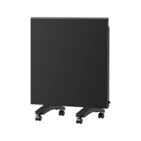 Thermostat numérique, radiateur électrique à convection sur roulettes, double installation, pratique, pour chauffage domestique, stock revendeur