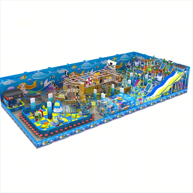 Custom Underwater Ocean Theme Indoor Playground