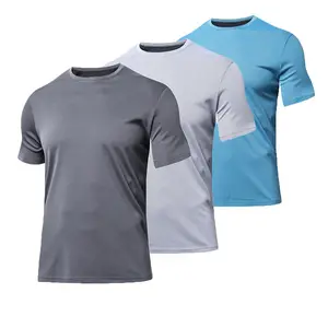 YG074 Sports T-shirt men's training running sports wear summer outdoor marathon quick drying T-shirt fitness t shirts