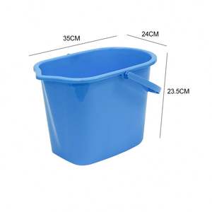 Atacado 10L Cor Personalizada Balde De Água Multipurpose Plástico Limpeza Flat Mop Balde - Product Image 6