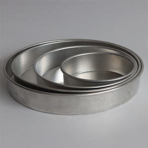 Conjunto de Formas Redondas de Alumínio Ecológicas para Bolo com Ferramentas de Cozimento Antiaderentes - Product Image 6