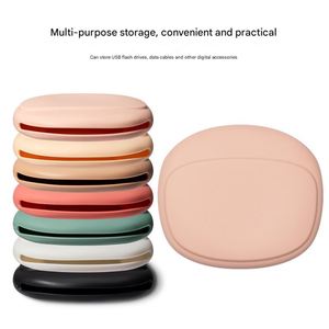 <b>Waterproof</b> <b>Silicone</b> Travel Makeup Bag Home Decor Coin Purse Cosmetic Storage Manager With Earbuds Slot - Product Image 3