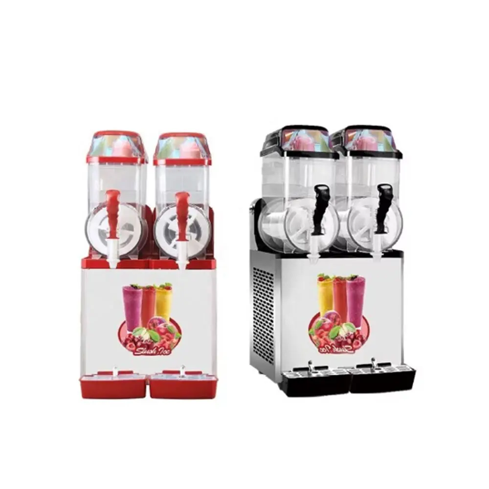 Tayland slushie makinesi ticari slush dondurulmuş içecek slush makinesi makinesi