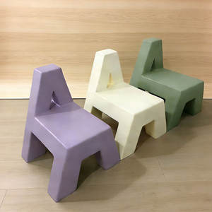Y132 UHPC Creative Stone Rabbit chair Irregular Shape Seat for Outdoor Park Mall Public Area Decorative Leisure <b>Stool</b> - Product Image 5