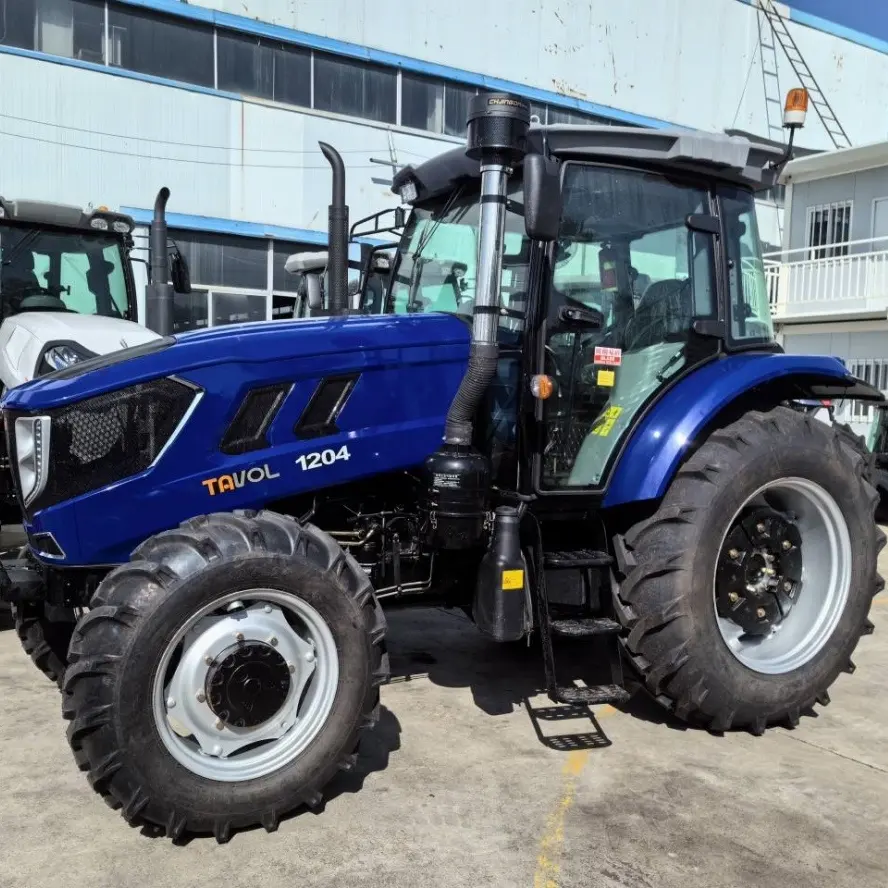 Modelo de cabina de Tractor agrícola 140HP, accesorios multifuncionales para Tractor, motor de Tractor Fiat de 4 cilindros, motor WEICHAI