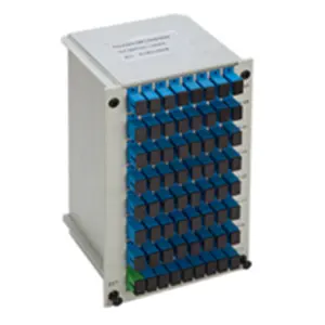 FTTH EPON GPON LGX tipo di Cassetta 64 core SC UPC in fibra ottica plc splitter 1x64 LGX box