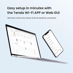 X1500 Mesh WiFi 6 маршрутизатор Tenda MX3 WiFi6 гигабитный Wi-Fi маршрутизатор 2,4G 5G двухдиапазонный весь дом WIFI сетка крышка 3500 кв. футов - Product Image 4