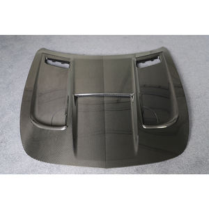 ऑटो पार्ट्स काली श्रृंखला शैली शुष्क पूर्ण कार्बन फाइबर बोनेट हुड के लिए सूखी पूर्ण कार्बन फाइबर बोनट हुड शरीर किट - Product Image 1