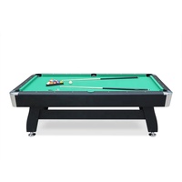 Table de billard auto-remplaçable en MDF de 6 pieds pour l'intérieur avec accessoires gratuits à vendre