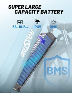 Vélo électrique urbain EU Onesport OT05 250W Vélo électrique adulte <span class=keywords><strong>Cadre</strong></span> en aluminium Roues de 27,5 pouces Batterie au lithium Affichage numérique Vélo électrique de route - Product Image 2