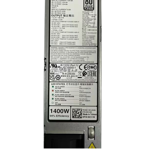 เดลล์ พาวเวอร์เอดจ์เซิร์ฟเวอร์พาวเวอร์ซัพพลาย 800W 1100W 1400W 1800W ฮอตสวอป PSU สำหรับเซิร์ฟเวอร์แร็ค R750 R760 - Product Image 2