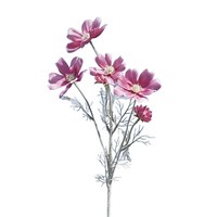Fleurs artificielles, fleurs de Gesang, tige unique, fausses fleurs de Cosmos, fleurs artificielles pour la décoration de la maison et les décorations de mariage