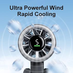13550 U/min 4000mAh Hochgeschwindigkeits-Handventilator Sommer Outdoor Reise Tragbarer Ventilator Wiederaufladbarer Faltbarer Mini Tragbarer Lüfter - Product Image 3