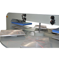 SUNYEX Presse à Chaud Rotative Automatique pour T-shirts à Double Plaque Chauffante Pneumatique, 6 Supports, Personnalisée, Pi Plastic