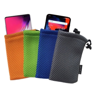 De malla plegable bolsas de compras de Nylon de malla bolsas de red para teléfono - Product Image 5