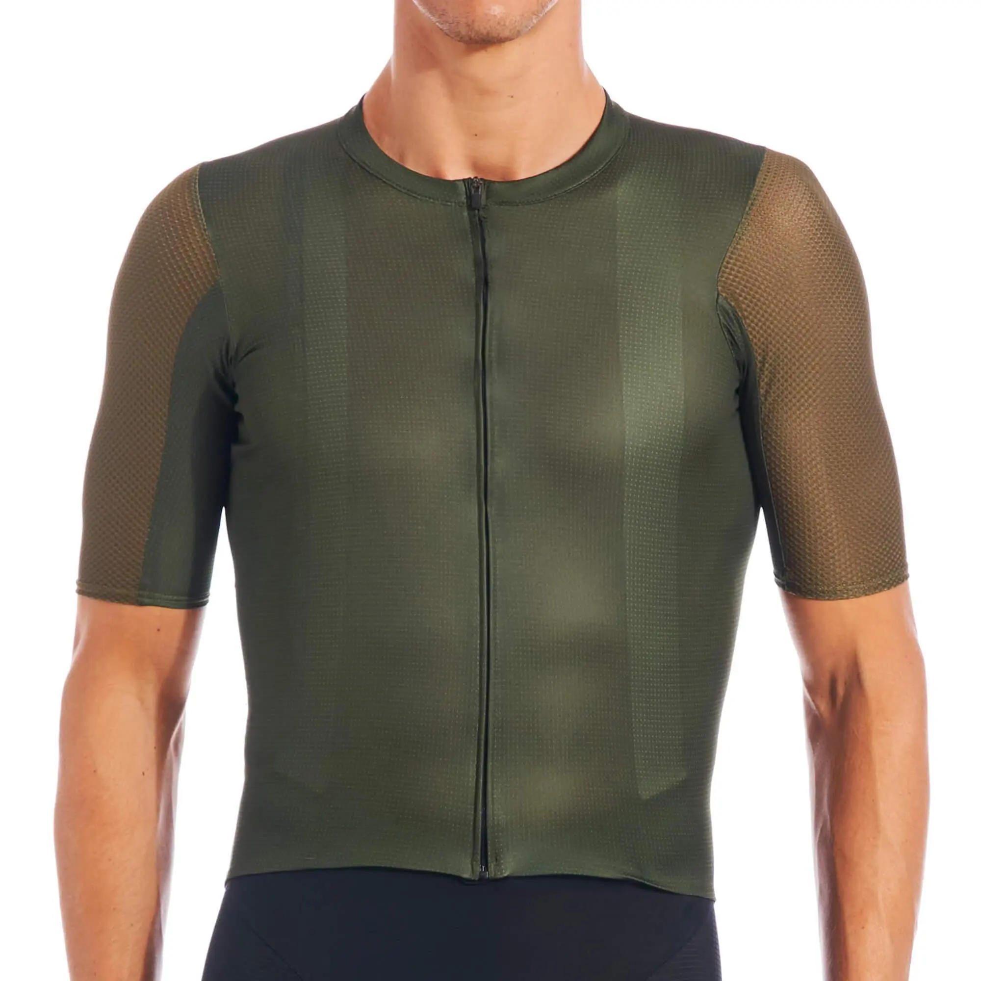 New Style Tight Fit Whole Seal America Road BikeWear Custom Italian Fabric Full Zipper Sumer Casual Cycling Jersey
