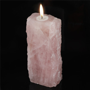 Accessori per la Decorazione della Casa 2026 Stones, Mini <span class=keywords><strong>Pietre</strong></span> di Quarzo Rosa, <span class=keywords><strong>Cristalli</strong></span> di Lusso, <span class=keywords><strong>Pietre</strong></span> Palmari in Ceramica, Portacandele - Product Image 6