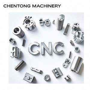 Pièces usinées CNC en aluminium plaqué or pour portes, vente chaude, fabrication OEM - Product Image 4