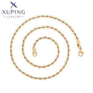 X000836723 जुताई साधारण फैशन हाई-ग्रेड आकर्षण गहने 18k गोल्ड प्लेटेड नेकलेस - Product Image 1