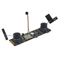 Module de caméra stéréo Hampo 2MP à double obturateur global USB 2.0 M12 à mise au point fixe avec IMU, Wi-Fi et Bluetooth pour la vision robotique