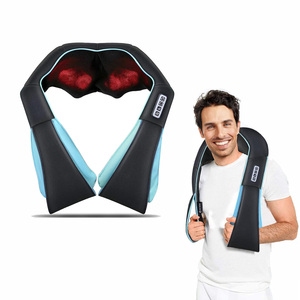 เครื่องนวดไหล่และคออเนกประสงค์ ปลั๊กแบบ US นวดสามมิติ 3D พร้อมฟังก์ชั่นความร้อน - Product Image 1