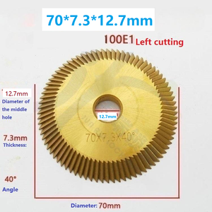 Disco de Corte para Máquina de Llaves de Alta Calidad 100E1, Cuchilla de Corte de Llaves Derecha/Izquierda - Product Image 5