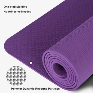 Tapis de <span class=keywords><strong>yoga</strong></span> personnalisés écologiques avec logo, tapis de <span class=keywords><strong>yoga</strong></span> de gym, tapis de <span class=keywords><strong>yoga</strong></span> antidérapant avec logo, sangle gratuite, échantillon gratuit, tapis de <span class=keywords><strong>yoga</strong></span> en TPE - Product Image 3