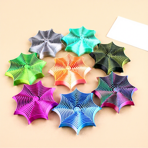 Venta al por mayor: Decoración de escritorio, estrella sensorial expandible impresa en 3D de <span class=keywords><strong>PLA</strong></span>, espiral giratoria, polígono plegable antiestrés con forma de rábano - Product Image 3