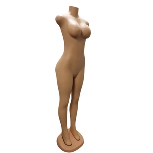 도매 플러스 사이즈 큰 흉상 전신 여성 마네킹 플라스틱 여성 마네킹 - Product Image 3